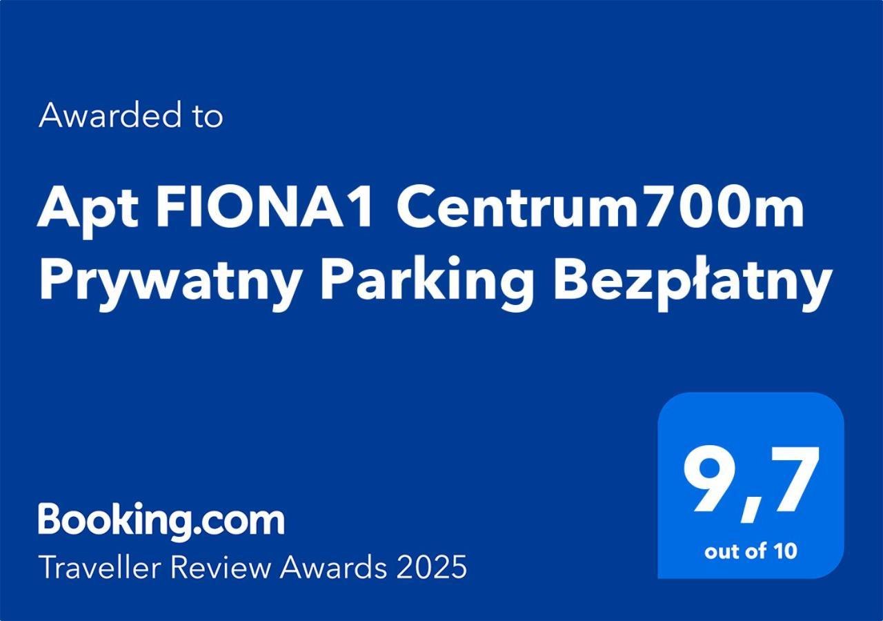 Apartmán Fiona1 Centrum700m Parking Bezplatny Monitorowany Salon Tv Sypialnia Tv Kuchnia Lazienka Rekuperacja